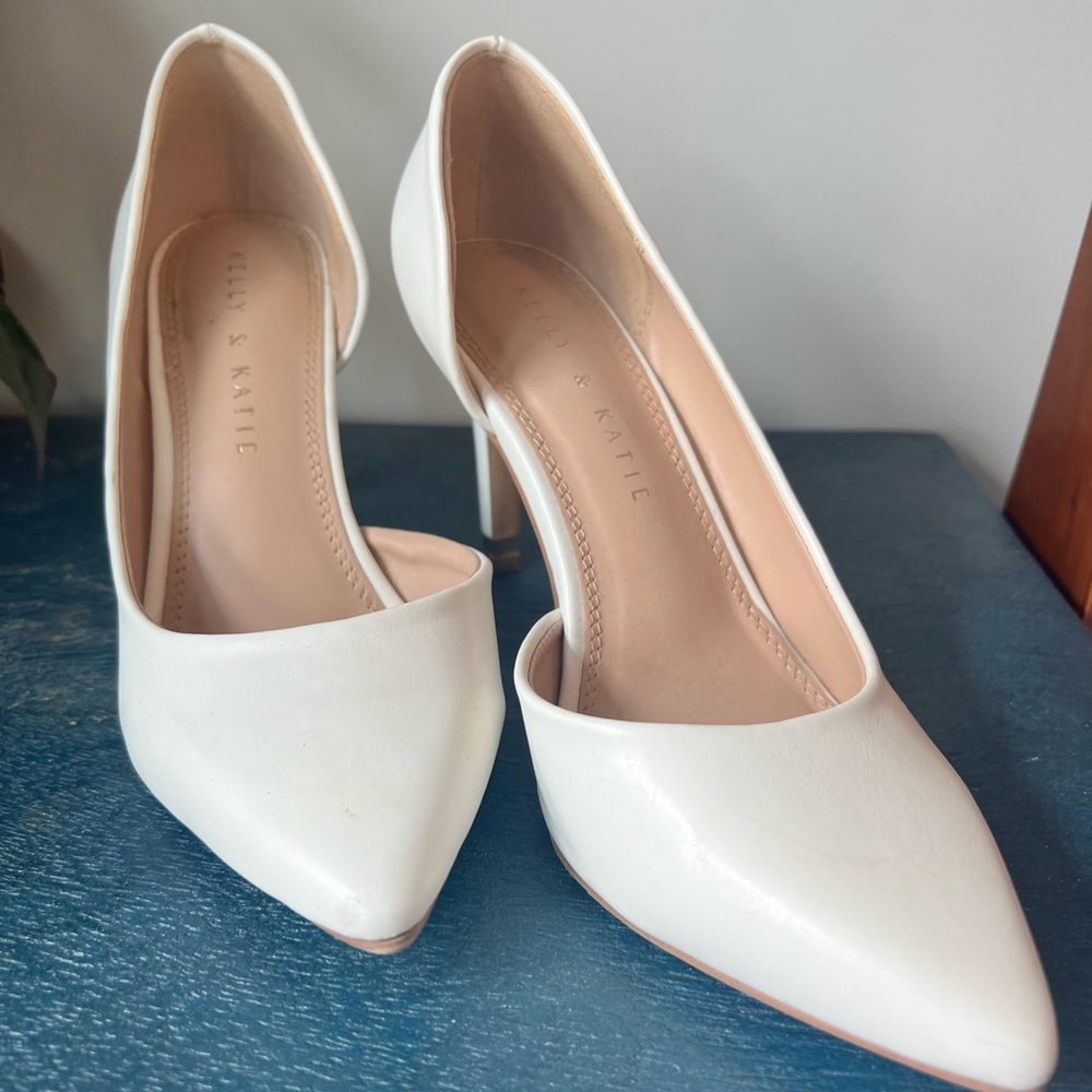 White High Heels